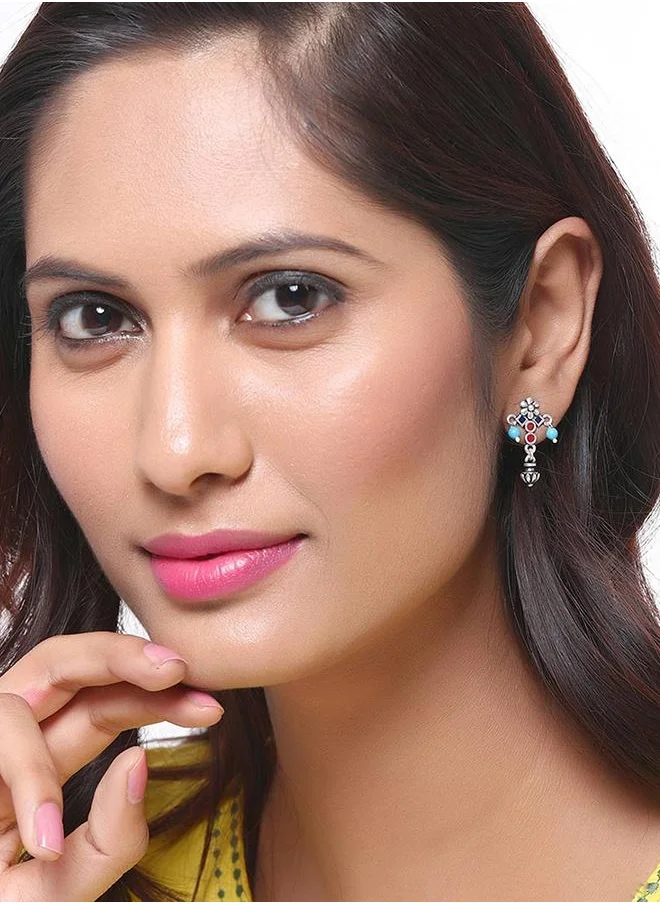 فويلا Moksha Floral Drop Earrings