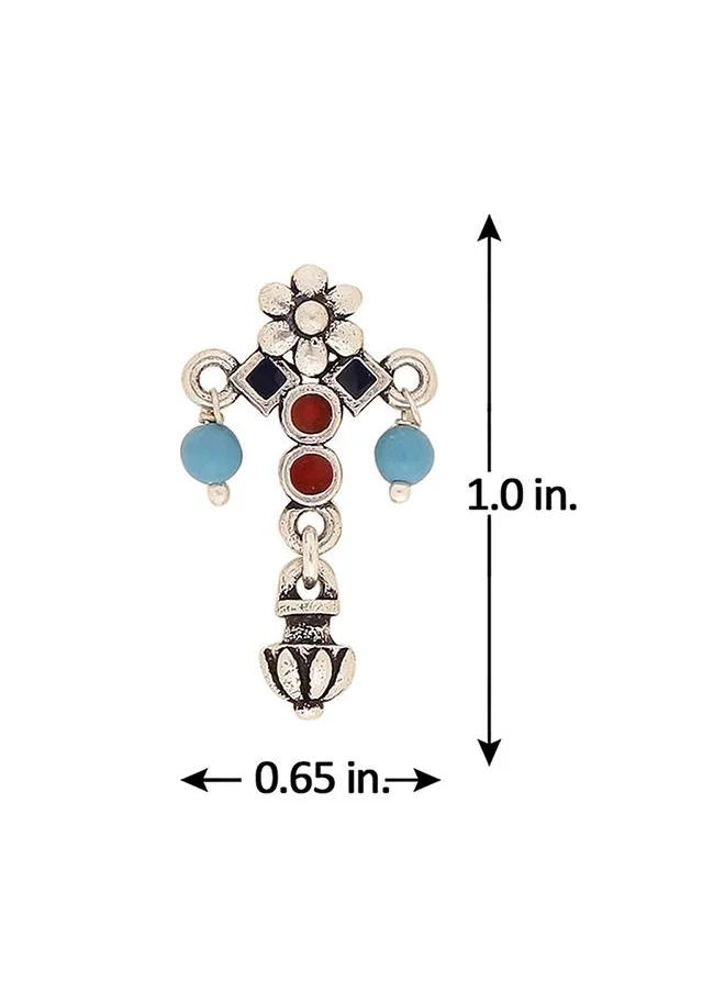 فويلا Moksha Floral Drop Earrings