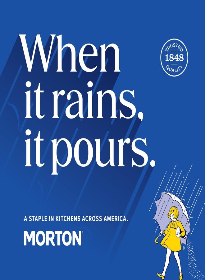 Morton Plain Salt, (26 oz), 2-Pack - All-Purpose, Non-Iodized Salt, Perfect for Cooking & Table Use - Image 5