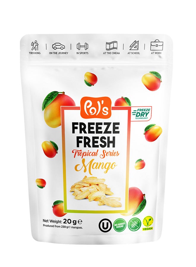 Pol's Freeze Fresh Tropical Series Mango 20g - Image 1