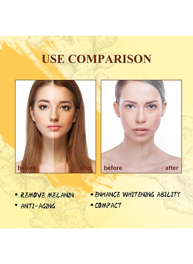 EELHOE Turmeric Oil-Dark Spot And Anti-Aging Turmeric Repair Face Serum, Natural Turmeric Bright Skin Dark Spot Skin Care Moisturizing Repair Serum Turmeric Oil For Face 30ml  - Image 3