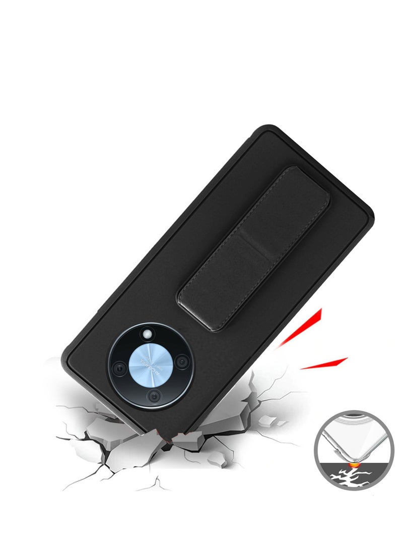 Wtech Hand Grip Magnetic Case Cover For Huawei Nova Y90 Black - Image 2