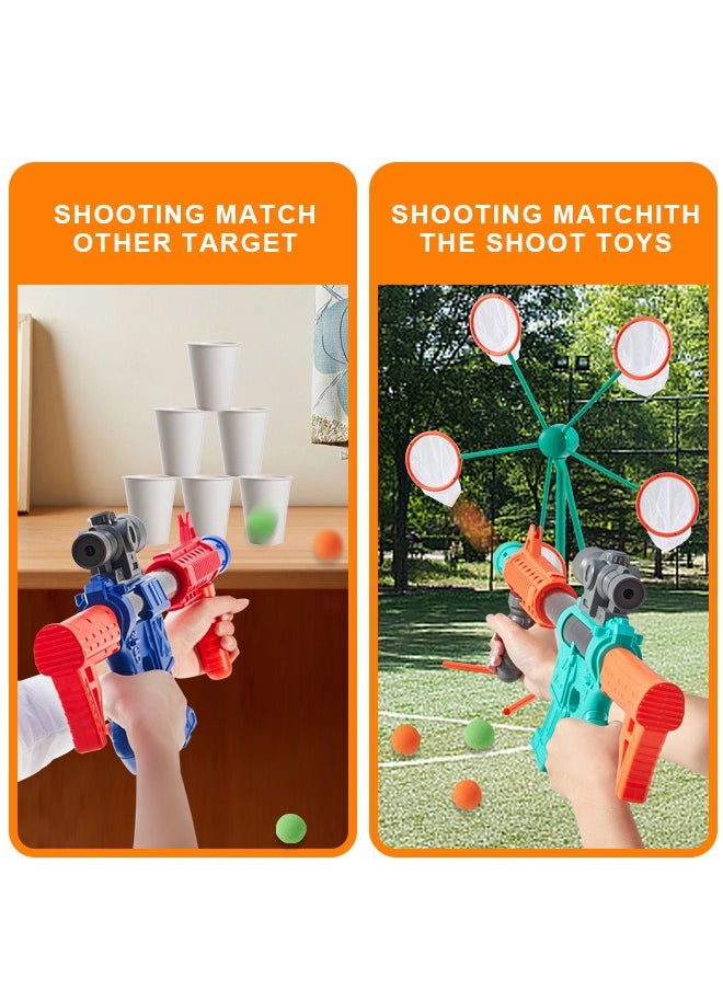 ERTYU Shooting Games Toys for Age 3+ Year Old Boys, Kids Toy Sports & Outdoor Game with Moving Shooting Target & 2 Popper Air Toy Guns & 24 Foam Balls, Gifts for Boys and Girls - pzsku/ZBE776B7D1B02499E6790Z/45/_/1709975257/c38503b9-fb6c-4e40-8ce5-95f5821b6c0e