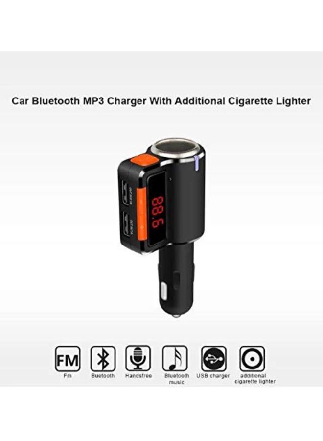 Loquat Wireless Bluetooth Car Charger Black - Image 5