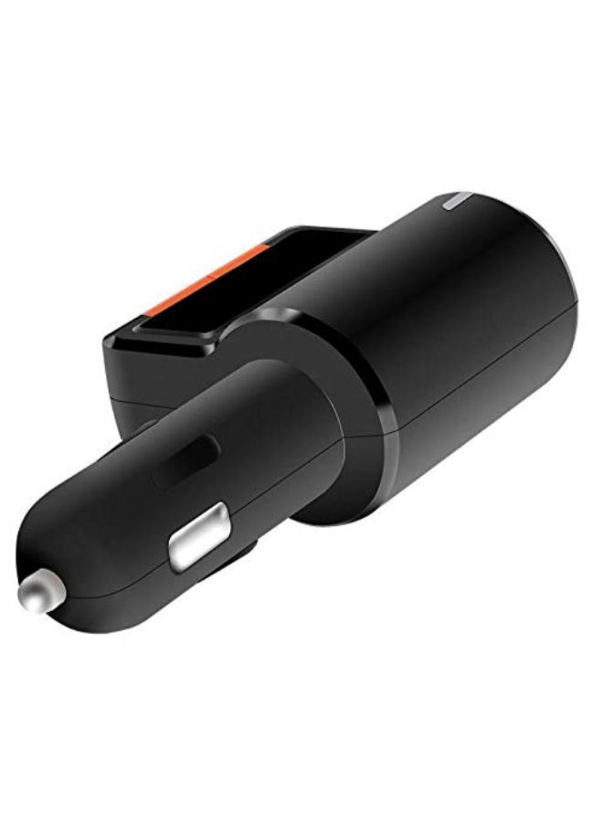 Loquat Wireless Bluetooth Car Charger Black - Image 4