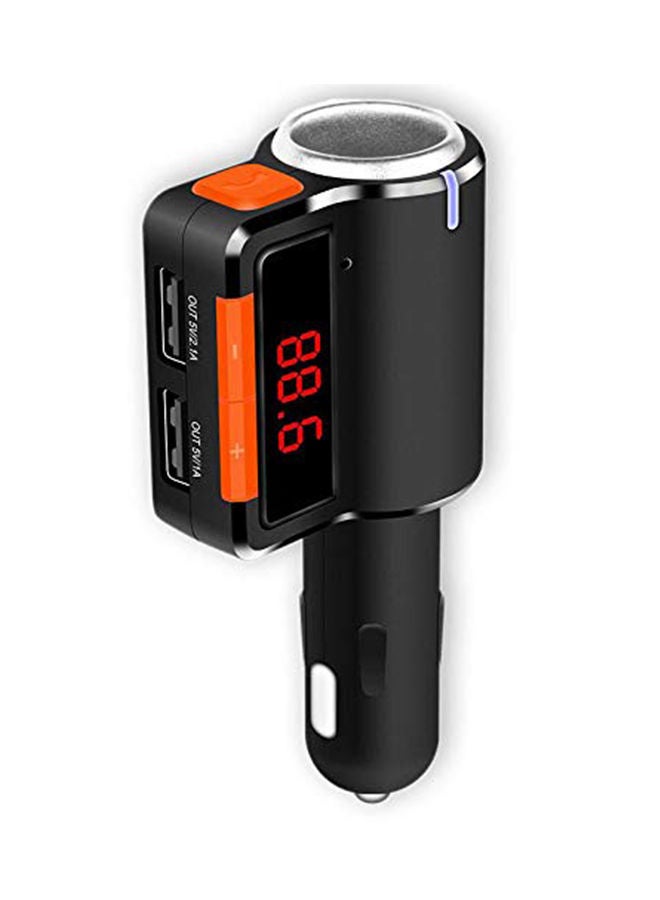 Loquat Wireless Bluetooth Car Charger Black - Image 2