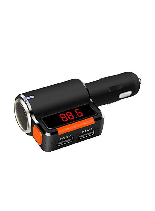 Loquat Wireless Bluetooth Car Charger Black - Image 1