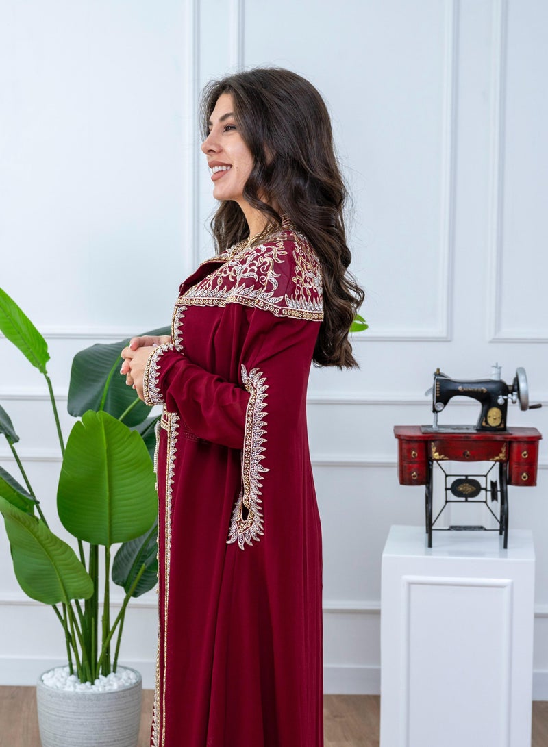 AL BENT AL SHARQIEH kaftan , arabian dress - Image 1