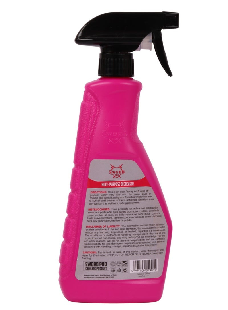 Sword Pro 3 In 1 Car Polish 500 Ml Fast Acting Detailing Primer, Premium Polishing Primer, Removes Fingerprints And Stains - Image 2