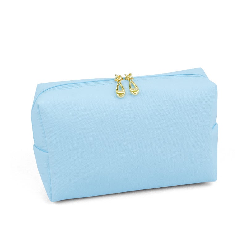general Portable PU Waterproof Makeup Bag for Travel and Daily Use - Image 1
