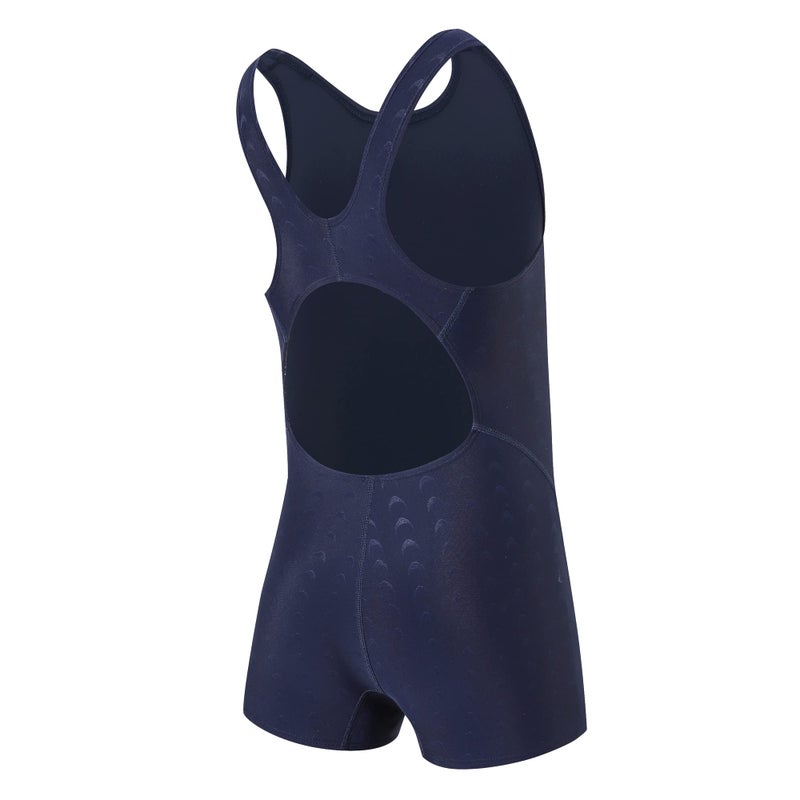J·E Sterguard J.E Sterguard Athletic Girls' One Piece Swimsuit, Infinity Splice Thick Strap Girls Bathing Suits, Pro for Practice and Competition Navy Blue Girl Swimsuits Size 10 1880L - Image 2