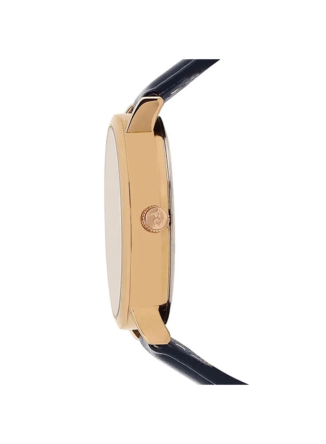 French Connection 42mm Men's Quartz Watch with Blue Dial
