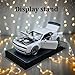 ERBADIHAGO Toy Car Compatible for Challenger Hellcat 132 Alloy Model Car with Light and Sound Collectible Model Cars Pull Back Toy Vehicles for Boys Children Age 3 Year Old Gray - Image 4