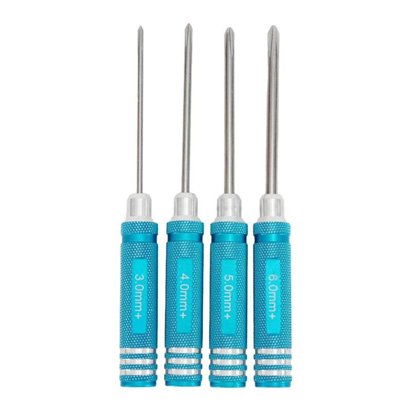 Titanium Plated 4 Piece Screwdriver Set With 3 4 5 6mm Hex Wrench Drivers - Image 5