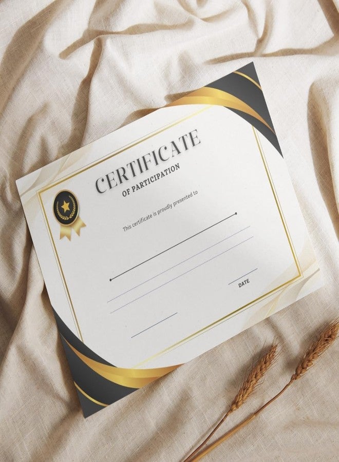 AanyaCentric Pack of 20, A4 Size 8.3 x 11.7 Inch Self Fill-in Certificate of Appreciation Pre-Printed on Glossy Photo PaperFor Recognition Achievement Completion Award for Student Employee Trainee - Image 5