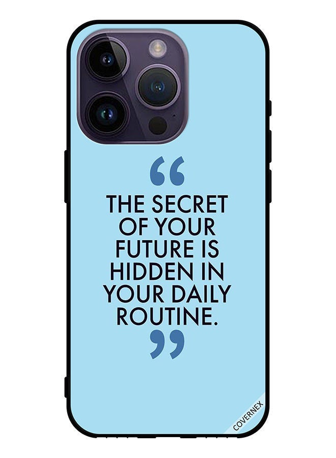 Covernex Protective Case Cover For Apple iPhone 14 Pro The Secret Of Your Future - Image 1