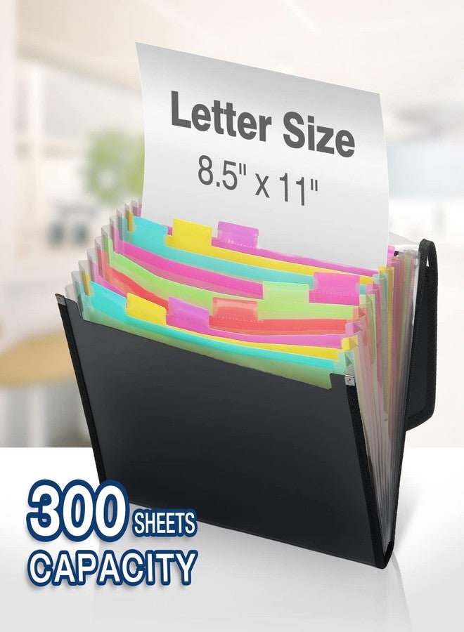 H4D Accordian File Organizer, 13 Pocket Expanding File Folder with Labels for Documents, Letter Size, 2 Packs - Image 4