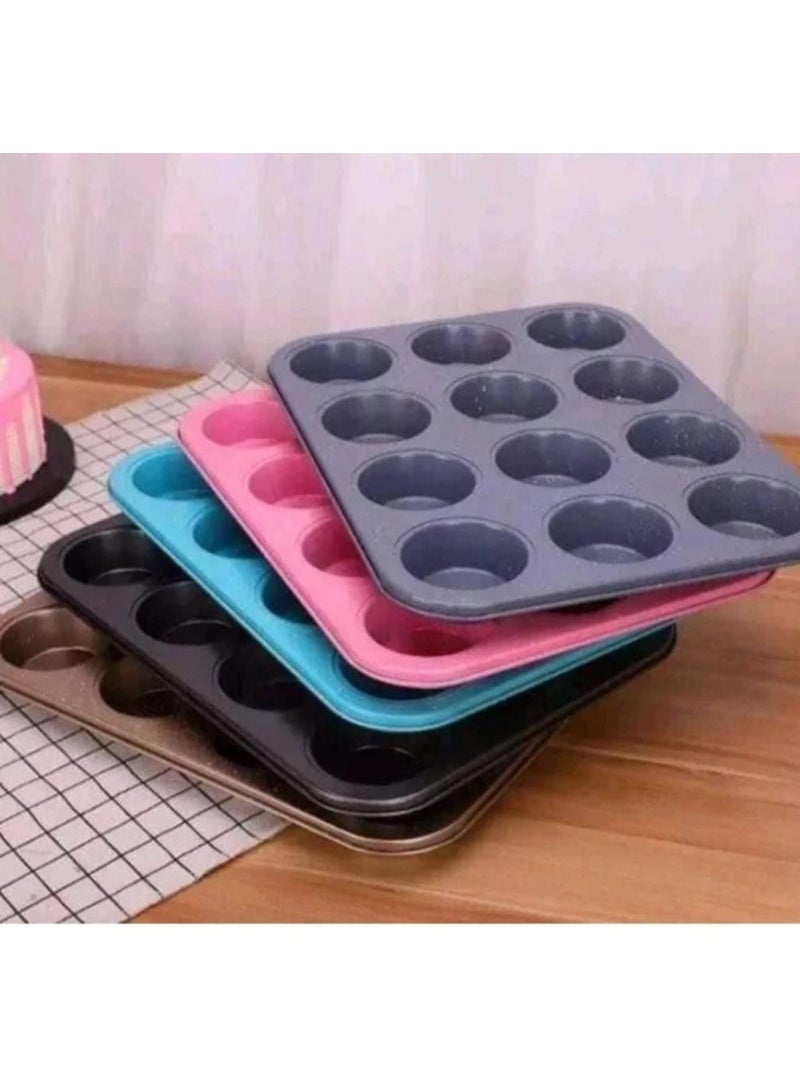 قوالب كب كيك صينية خبز 12 كوب قوالب كب كيك  صينية كب كيك  صينية خبز 12 كوب  قالب كب كيك غير لاصق  صينية فرن للكب كيك  صينية سيليكون كب كيك  قوالب كب كيك للفرن  صينية تحضير الكيك  صينية كيك صغيرة  قالب مافن  قالب ميني كيك  قوالب مافن 12 حفرة  صينية خبز المافن  قالب كب كيك معدني  قوالب كب كيك مقاومة للحرارة  صينية كيك متعددة الاستخدام  قالب كب كيك سهل التنظيف  أدوات الخبز كب كيك  صينية خبز غير لاصقة  قالب فرن للكعك الصغير - Image 3