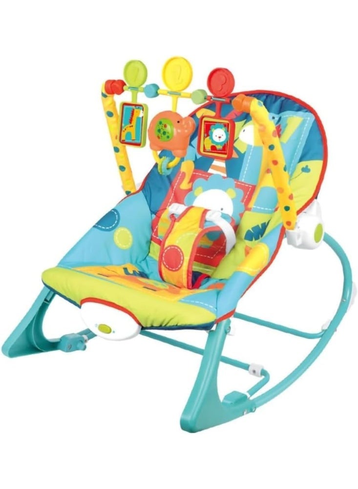 Baby Music Rocking Chair | Infant to Toddler Rocking Chair | with Vibration Vibration Vibration and Soothe Toys for Babies to Toddlers - Image 2