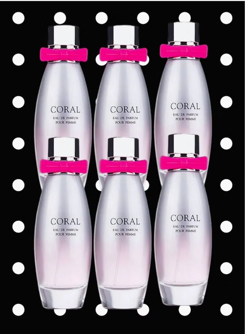 كورال 6 قطع عطر كورال 95 مل - Image 1