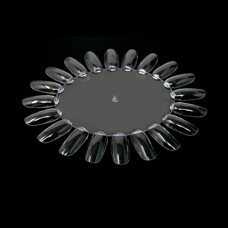 HONBAY Honbay 20PCS Plastic 20 Tips False Nail Swatches Wheels Nail Art Color Polish Display Wheel for Manicure - Image 3