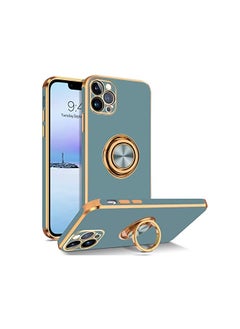 BENTOBEN iPhone 13 Pro Max Case with 360° Ring Holder, Slim Fit Shockproof Kickstand Magnetic Car Mount Supported Non-Slip Protective Women Men Girls Boys Case Cover for iPhone 13 Pro Max 6.7", Gray  - Image 2