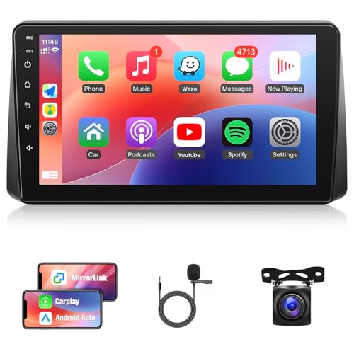Naifay Car Stereo for Dodge Grand Caravan 2011-2020 Chrysler Town & Country 2011-2016 Grand Voyager 2011-2015, 9inch Touch Screen for Dodge Caravan Radio with CarPlay Android Auto BT GPS WiFi SWC - Image 1