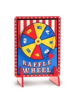 Tabletop Spinning Raffle Wheel With Stand By Gamie Premium Quality Wood Spinning Carnival Wheel Tabletop Prize Spinner Wheels For Boys And Girls Kids’ Parties Classroom And More