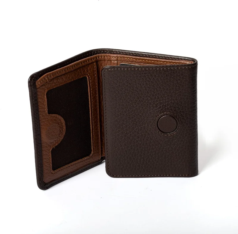 Grande 1414 Genuine Leather Magnetic Men's Wallet