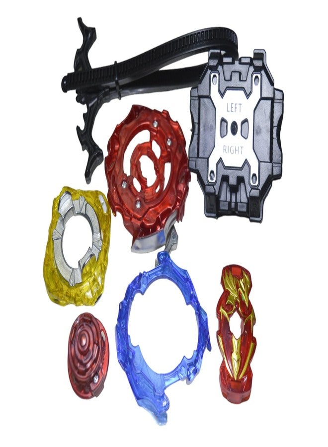 Battlekid Burst-Series BB-150 Union Achillies Heavy & High Performance Burst Bey Set with LR Launcher - Image 3