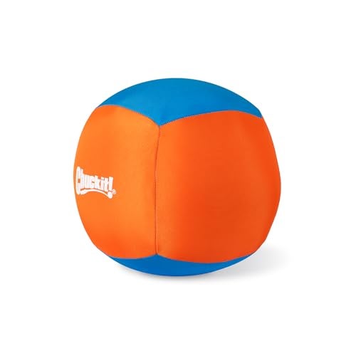 Chuckit! Big Air Fetch Ball Dog Toy (14 Inch) Herding Instincts Dog Toy, for Interactive, Non-Chewing Activities, for All Breeds, Inflating Pump Included - Image 2