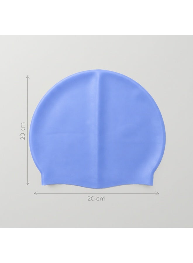 Premium Silicone Swimming Cap for Adults and Kids, Stretchable Waterproof Swim Cap for Pool Training and Water Sports - Image 2