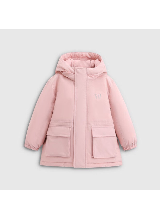 Gap Kids  Autumn Logo Windproof Parka Down Jacket 805256 - Image 3