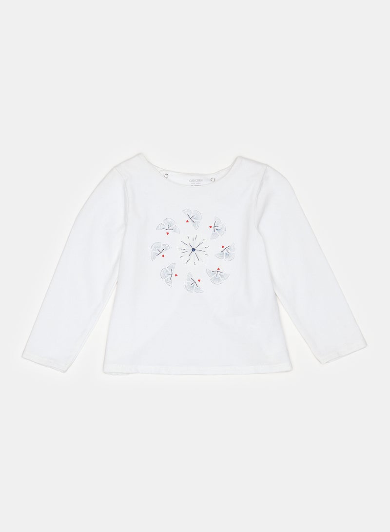 Okaidi OBaiBi By Okaidi Baby Girls Tshirt - Image 1
