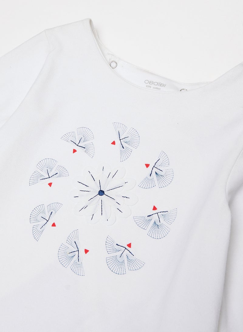 Okaidi OBaiBi By Okaidi Baby Girls Tshirt - Image 3