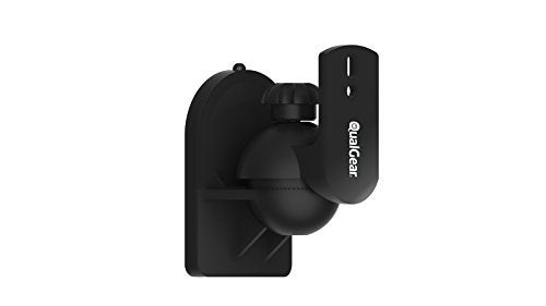 QualGear Universal Speaker Wall Mount for Speakers Up to 3.5Kg/7.7lbs, Black (Qg-Sb-002-Blk) - Image 2