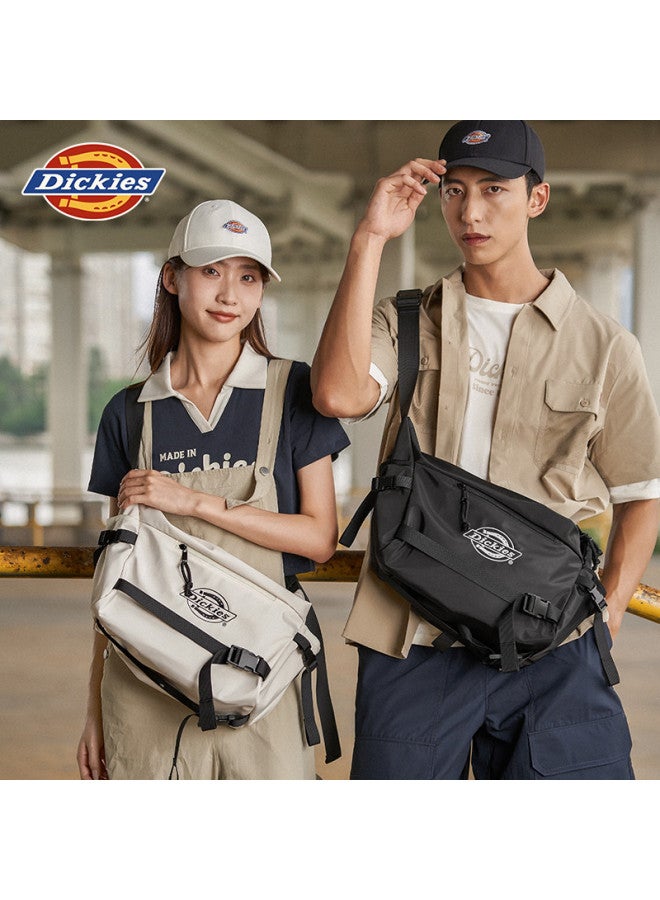 Dickies Trendy Casual Outdoor Cycling Commuter Backpack - Large Capacity Crossbody Messenger Bag For Students, Unisex Couple Style - Image 5