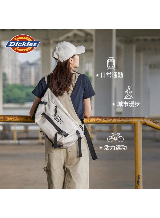 Dickies Trendy Casual Outdoor Cycling Commuter Backpack - Large Capacity Crossbody Messenger Bag For Students, Unisex Couple Style - Image 4