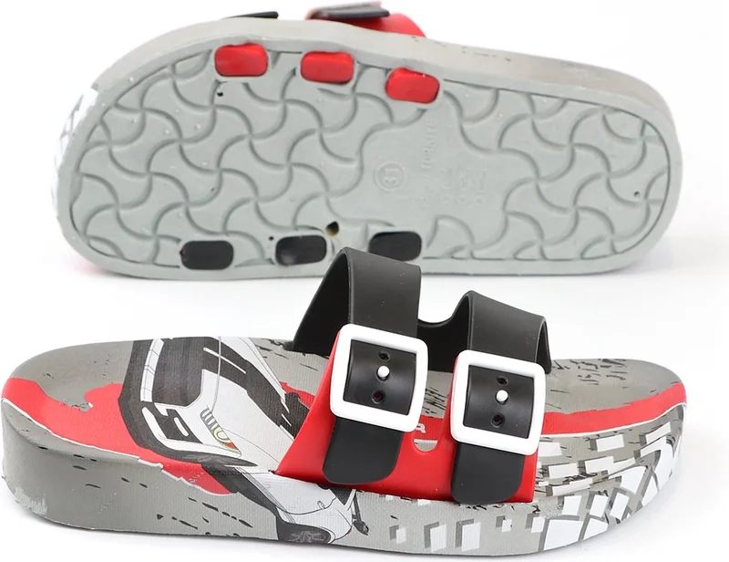 Gezer Summer Non-Slip Sole Two Buckle Boys' Slippers