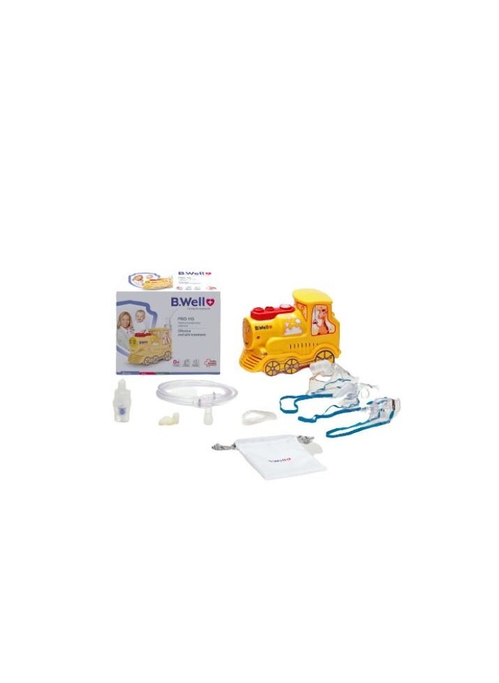 B.Well - B.Well Portable PRO-115 Toy Train Nebulizer with Adult & Child Mask - Image 1