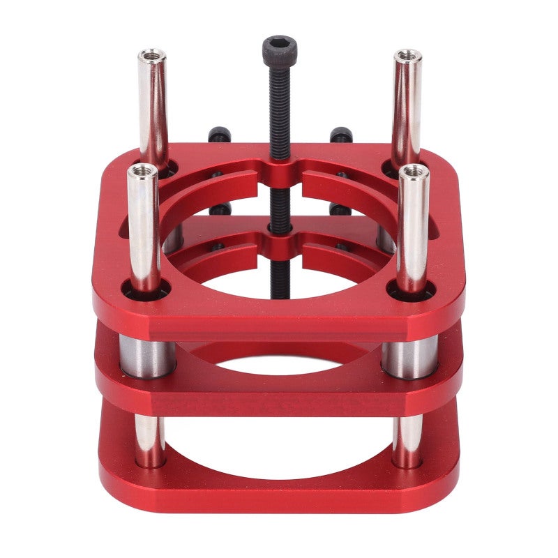Router Table: Red Aluminum Alloy Construction - Hand Crank Height Adjustment Up To 51mm 4 Claw Clamping System for Woodworking Projects - Image 5