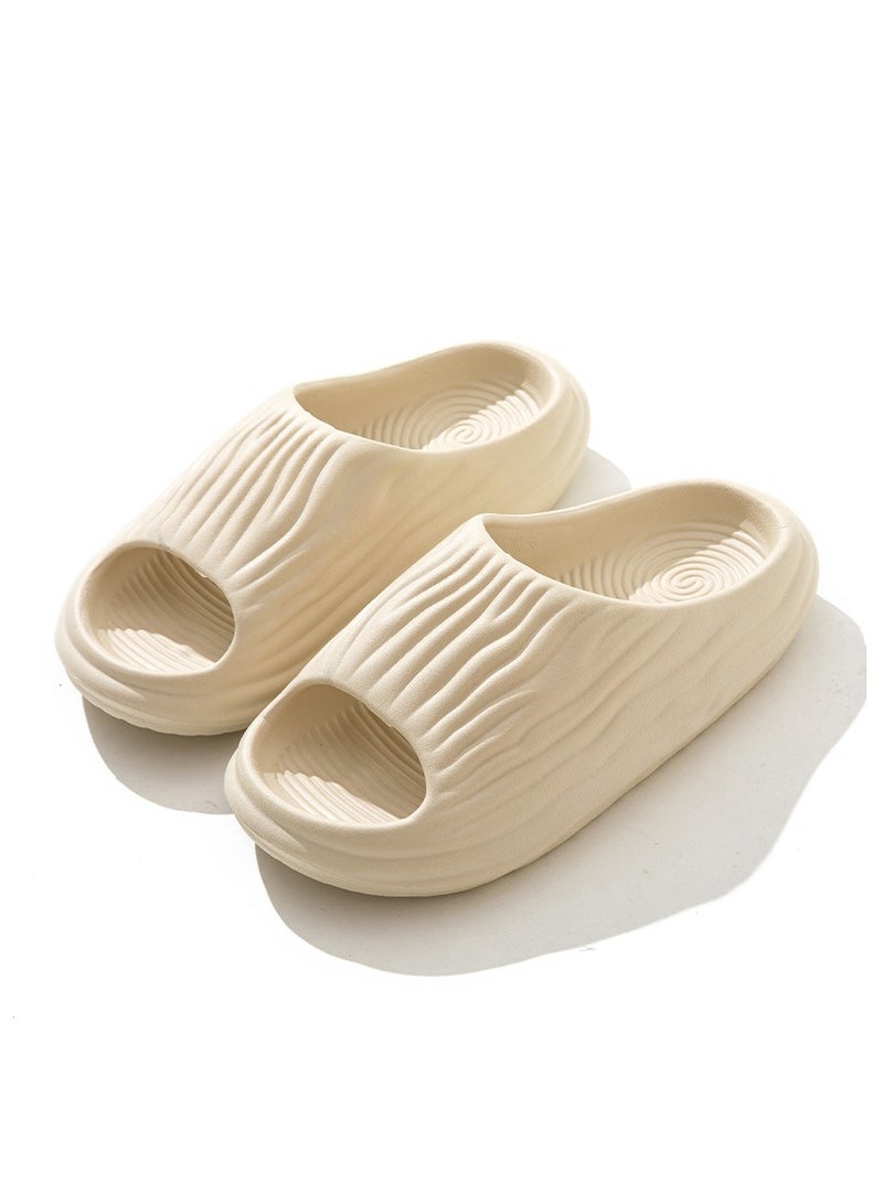 MileMelo Women's and Men's Bathroom Anti Slip Quick Dry Ultra Soft Thick Bottom Home Slippers - Image 1