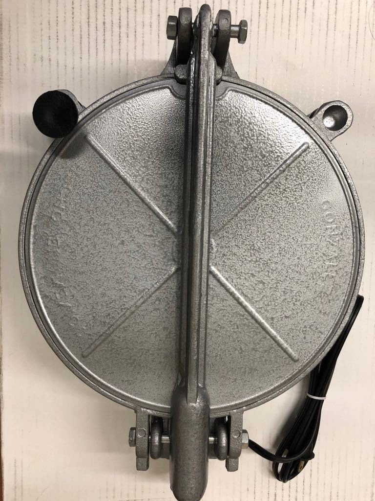 always quality Mexican Cast Iron Electric Corn or Flower Tortilla Maker Gorditas Bunuelos - Image 1