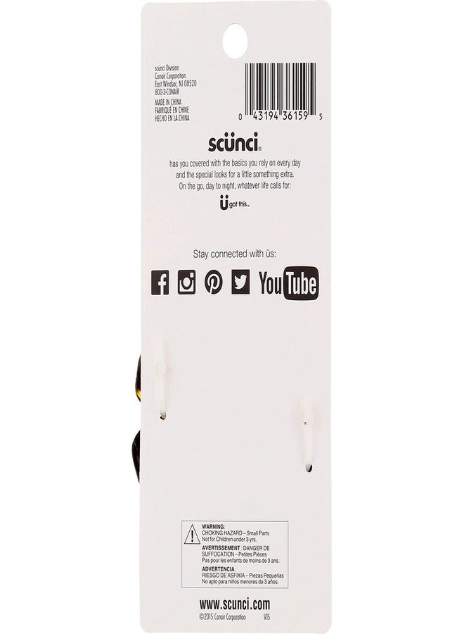 Scunci Octopus Clip 8 Cm. Pack Of 3 - Image 5