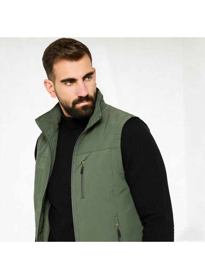 Ufeliz Classic New Spring/Summer Outdoor Casual Quick-Dry Vest: Trendy, Stylish, and Minimalist Stand-Collar Photography and Fishing Gilet Jacket - Image 2