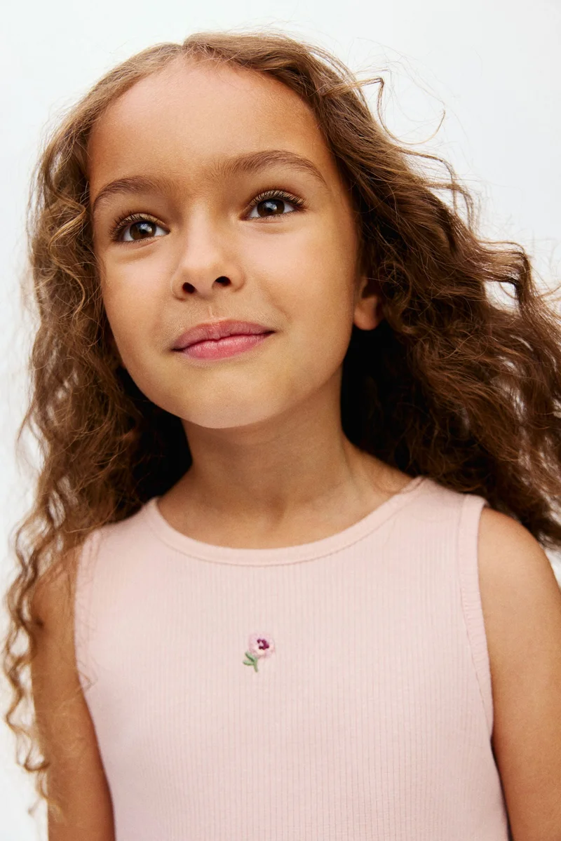 H&M Bubble-hem vest top