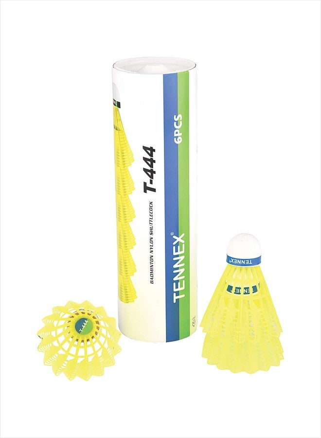 Tennex Nylon Shuttlecock T444 6 pcs - Image 2