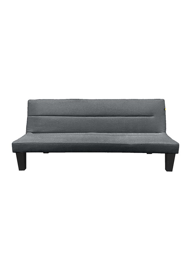 إن - هاوس أسيل | أريكه سرير 2 في 1 من المخمل 28x182x108 cm- رمادي  - Image 4