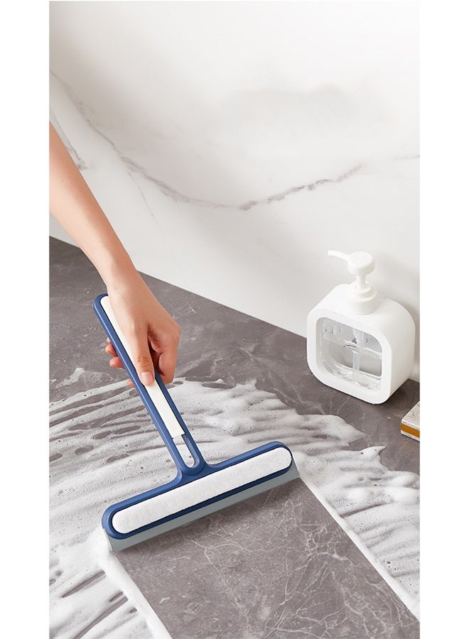 Multi-Purpose Silicon Squeegee, Household Cleaning Tools, Mirror Wiper, Glass Window Cleaner Apply to Tiles, Shower Doors, Bathroom, Mirrors, and Car Windows, Doors - Image 4