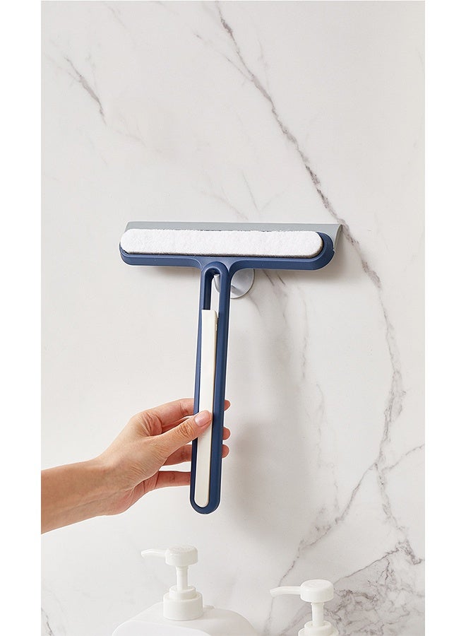 Multi-Purpose Silicon Squeegee, Household Cleaning Tools, Mirror Wiper, Glass Window Cleaner Apply to Tiles, Shower Doors, Bathroom, Mirrors, and Car Windows, Doors - Image 2